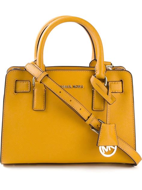 michael kors yellow crossbody bag|michael kors cross bag sale.